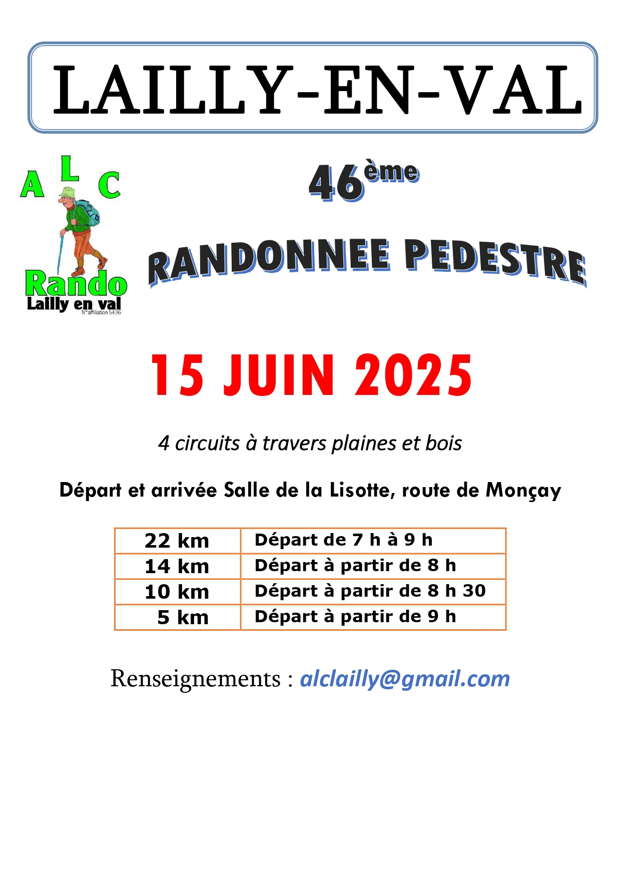 ALC Rando - Affiche 15.06.25